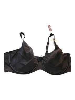 NWT Curvy Couture Black Sheer Sexy Underwire Bra 36G